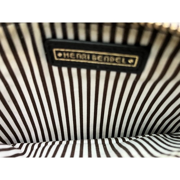 Henri Bendel Black Leather Clutch - Picture 6 of 8